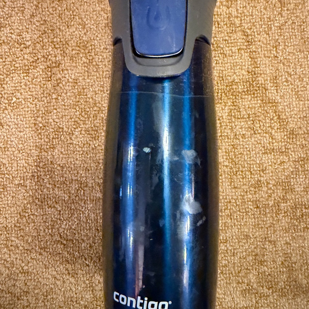 Contigo AUTOSEAL Stainless Steel Travel Mug Tumbler Blue Used